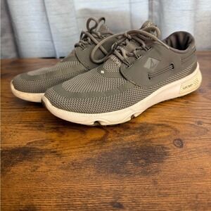 Sperry‎ 7 SEAS 3-Eye Womens 6M Gray Mesh Boat Shoe Sneakers STS98968
